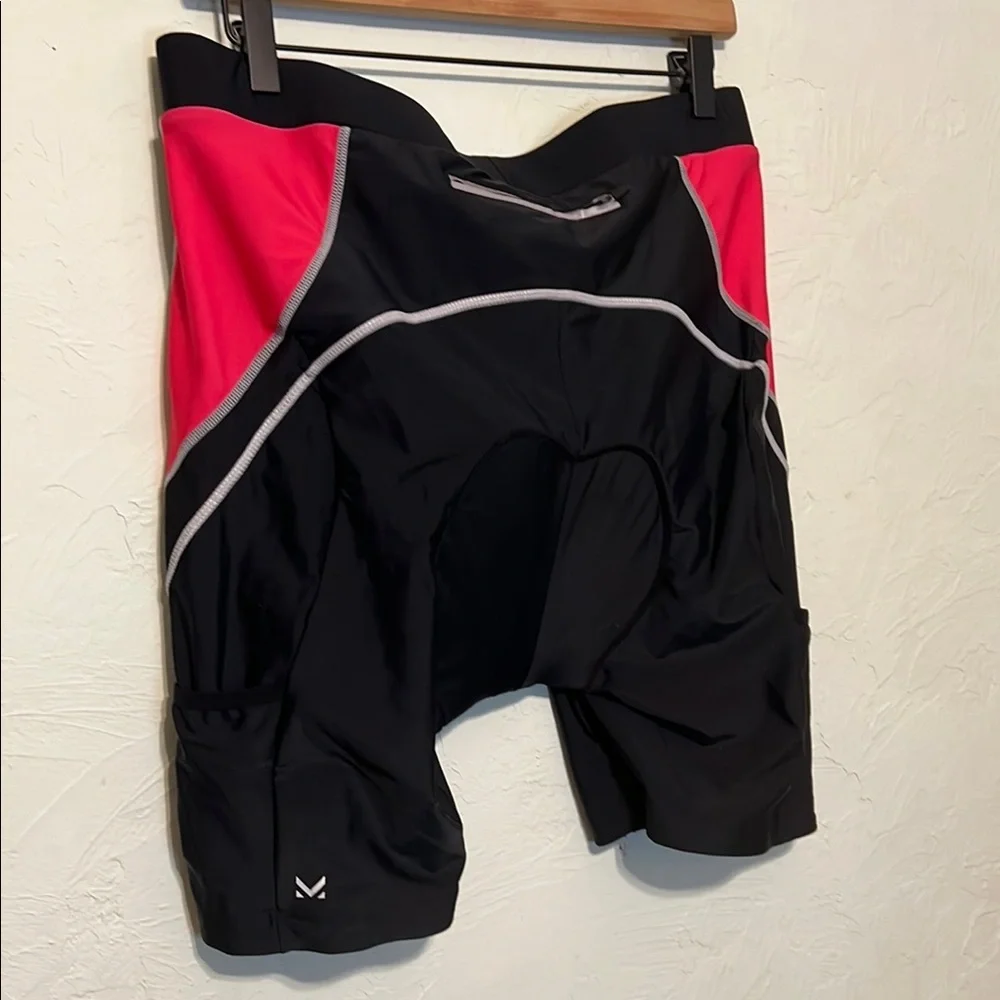 Mozantis‎ Black Padded Seat Cycling Shorts 3X